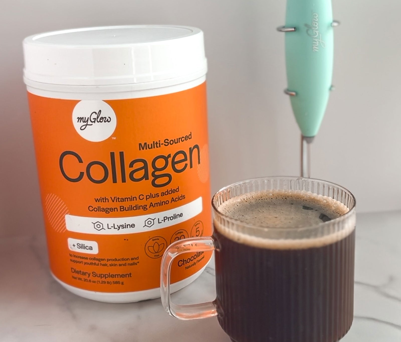 myGlow Collagen Coffee